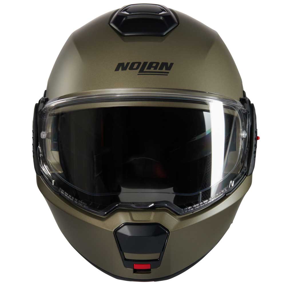 Capacete Nolan N120-1 Classic Nobile Pietra - Marrom Fosco