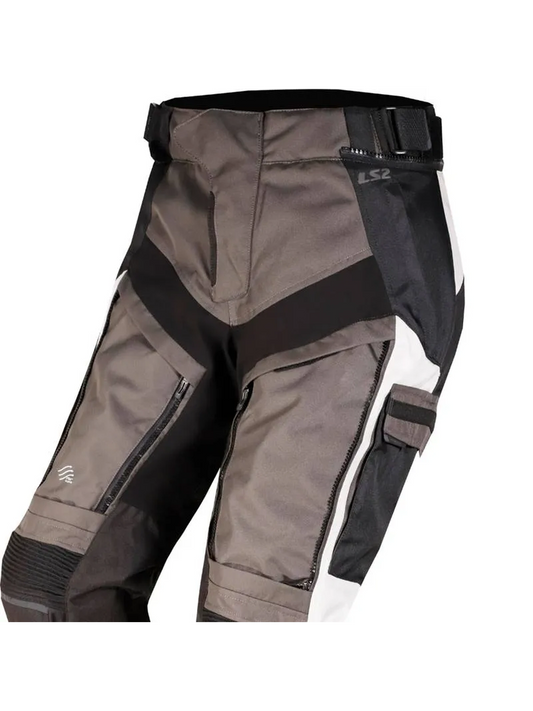 Calca Ls2 Norway Preto e Cinza