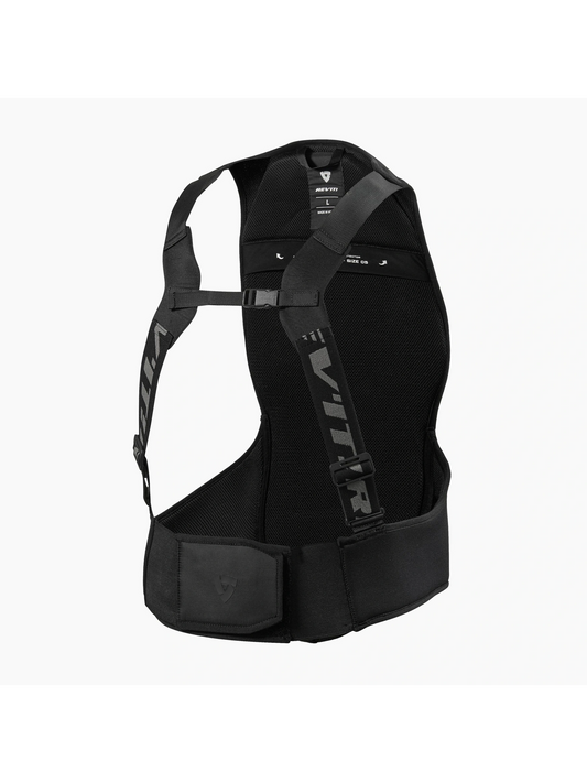 Protetor De Coluna Revit Traseiro Slingshot Preto