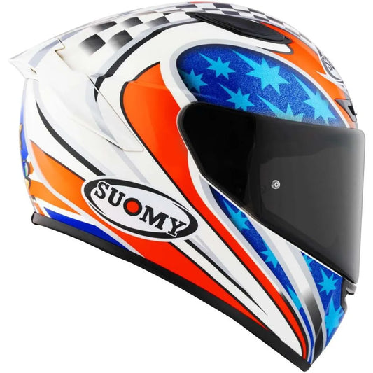 Capacete Suomy Track-1 Troy Bayliss Replica 2002
