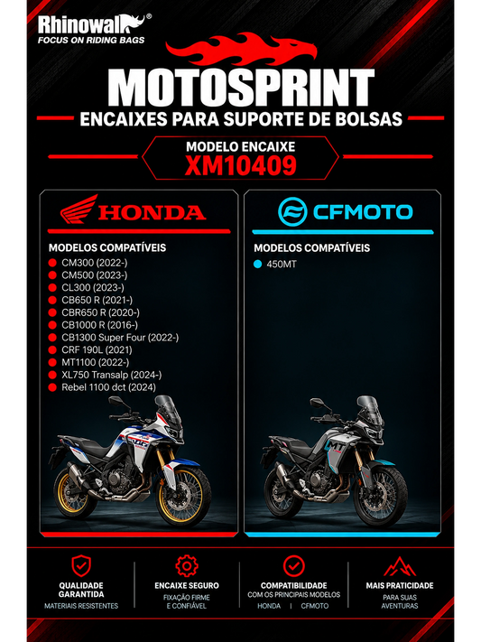 Adaptador Magnetico Em Forma De Ferradura Rhinowalk (XM10409)