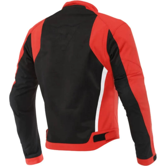 Jaqueta Dainese HydraFlux 2 Air D-Dry Preto e Vermelho Lava