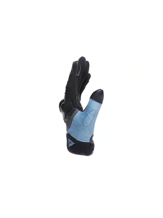 Luva Dainese Ermex Feminino Preto e Azul Miragem