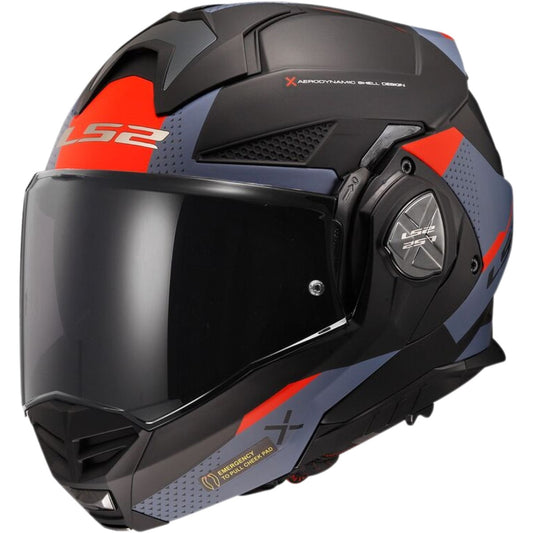 Capacete Ls2 Advant X Ff901 Oblivion Preto Fosco e Azul