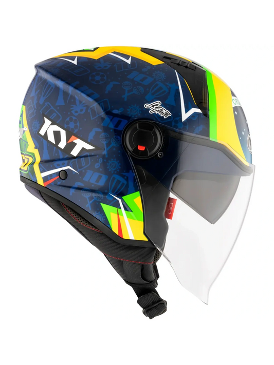 Capacete Kyt D-City Diogo Moreira 2024 Replica