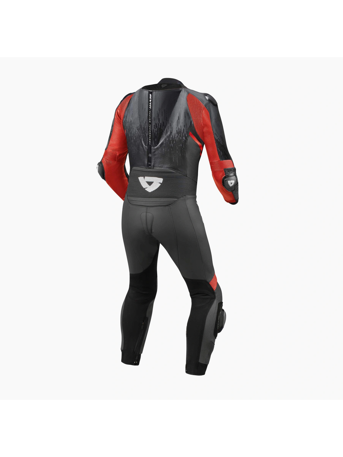 Macacão Revit One Piece Quantum 2 Anthracite-Neon Red