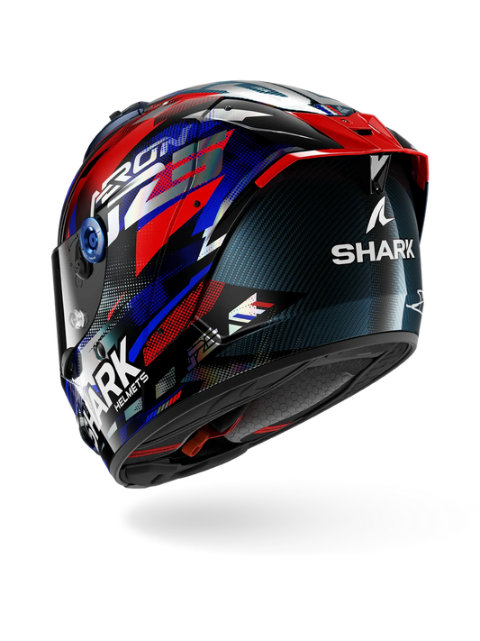 Capacete Shark Aeron Zarco Gp De France Preto/Azul/Verm (DBU)