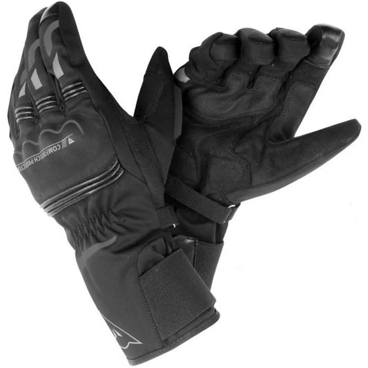 Luva Dainese Tempest Unisex D-Dry Impermeavel Longa Preto