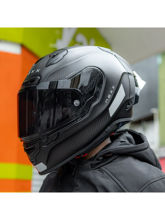 Capacete Nexx X.R3R Carbon Zero Preto Fosco