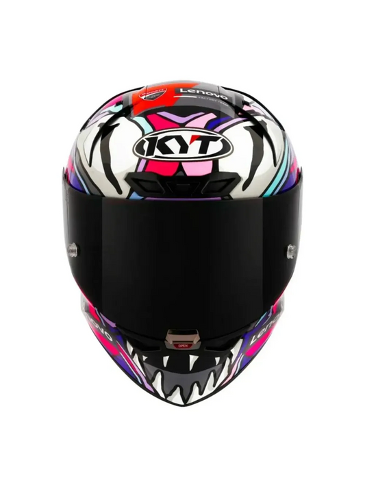 Capacete Kyt KX-1 Race Gp Bastianini Rep 2023
