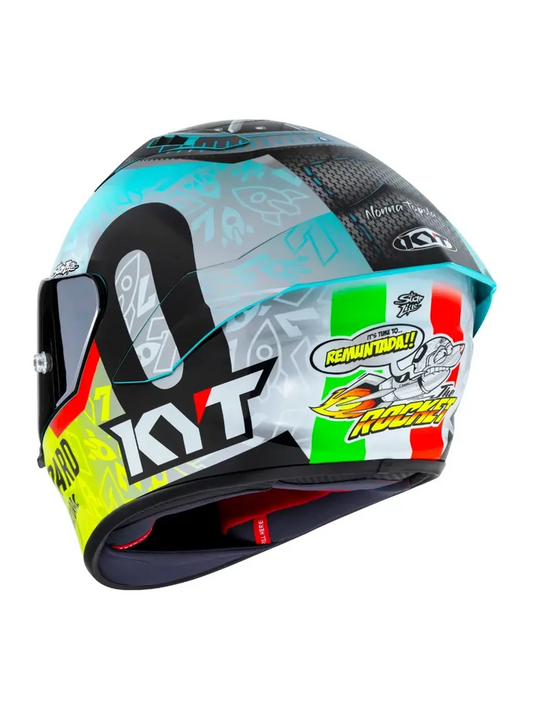 Capacete Kyt Nz Race Replica Leopard Misano 2022