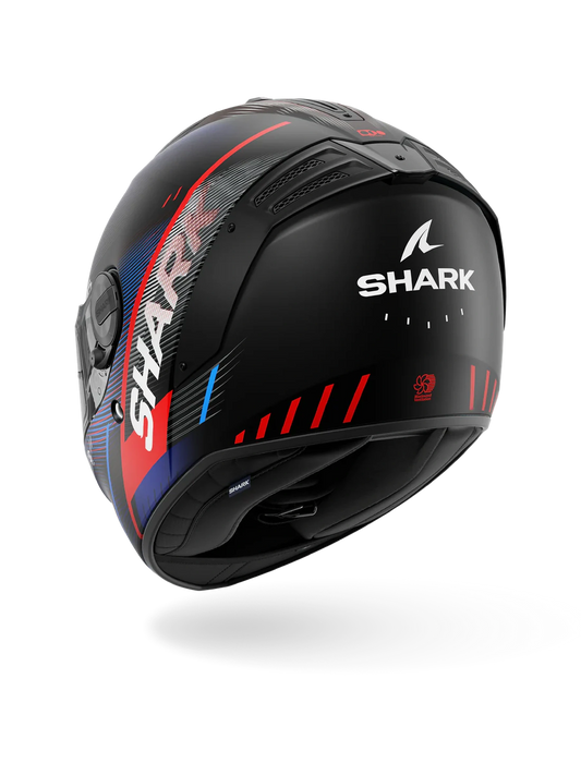 Capacete Shark Spartan Rs Speed-Tech Preto/Azul/Verm (KBR)