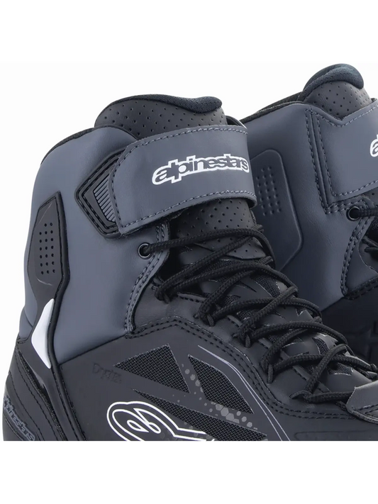Tenis Alpinestars Faster 3 Drystar Preto/Cinza Escuro