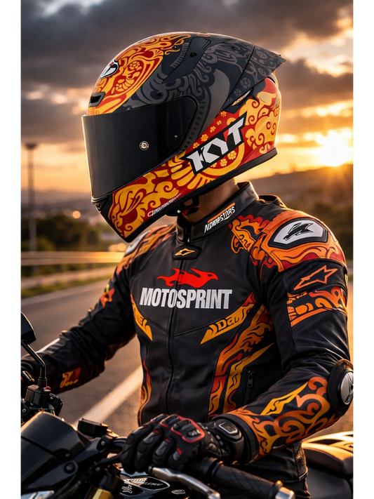 Capacete Kyt TT-Revo Enea Indonesia Replica 2023