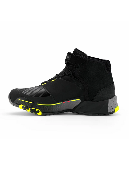 Bota alpinestars CRX Drystar Pto/Cinza Escuro/Amar Fluo