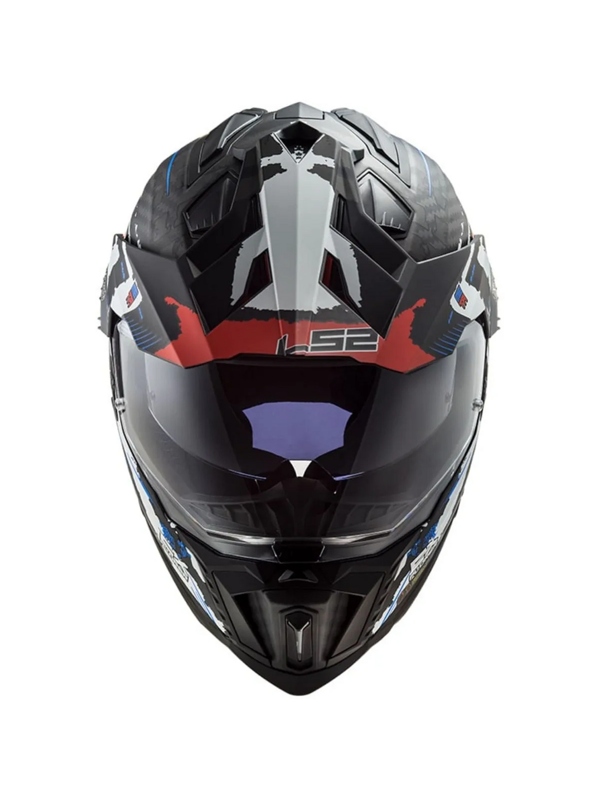 Capacete Ls2 Explorer C MX701 Extend Vermelho Fosco