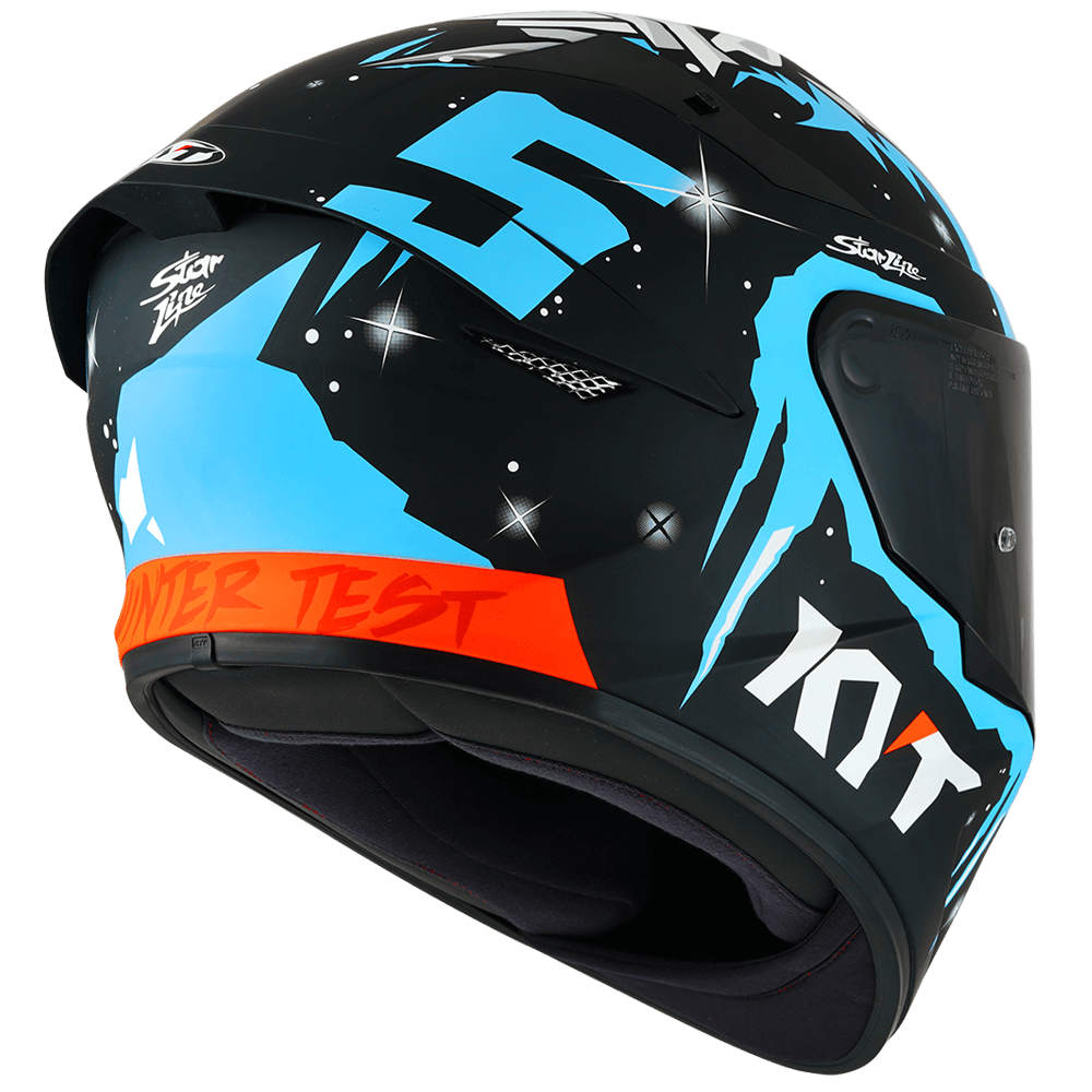 Capacete Kyt Tt Course Masia Winter Test Brilhante