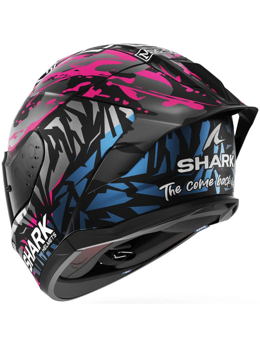 Capacete Shark Skwal Cup Replica Redding Preto/Rosa (KVB)