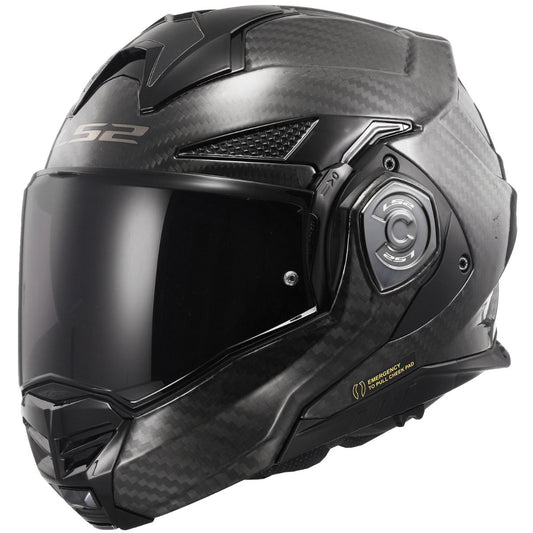 Capacete Ls2 Advant X Ff901 Solid Carbon