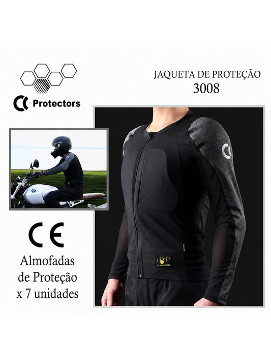 Traje de Proteção CC Protectors Preto/Cinza (3008)