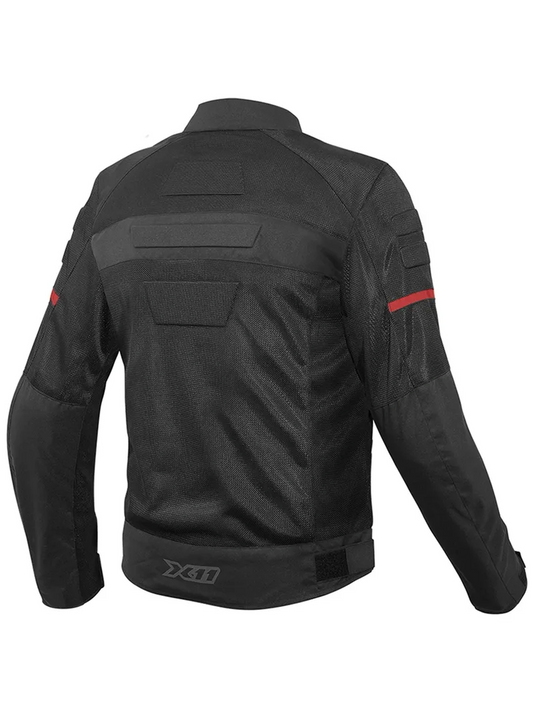 Jaqueta X11 Super Air Ventilada Preto Vermelho