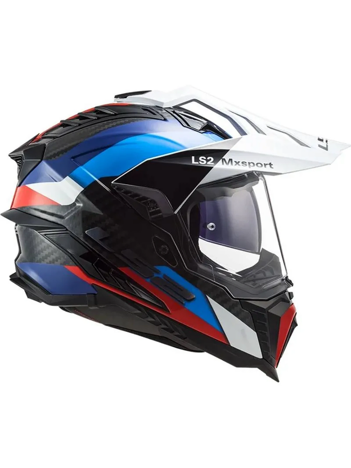 Capacete Ls2 Explorer C MX701 Frontier Preto/Azul