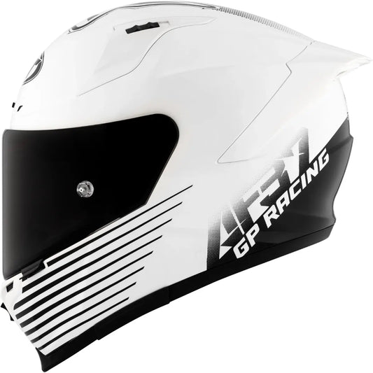 Capacete KYT Striker 2V Augusto Fernandez Branco e Preto