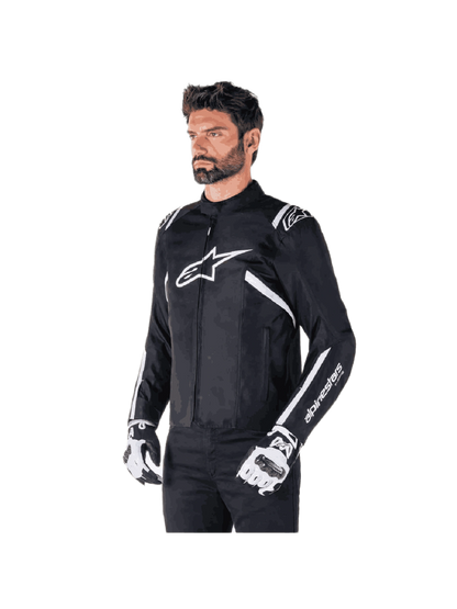 Jaqueta Alpinestars T Sps V2 Impermeavel Preto e Branco