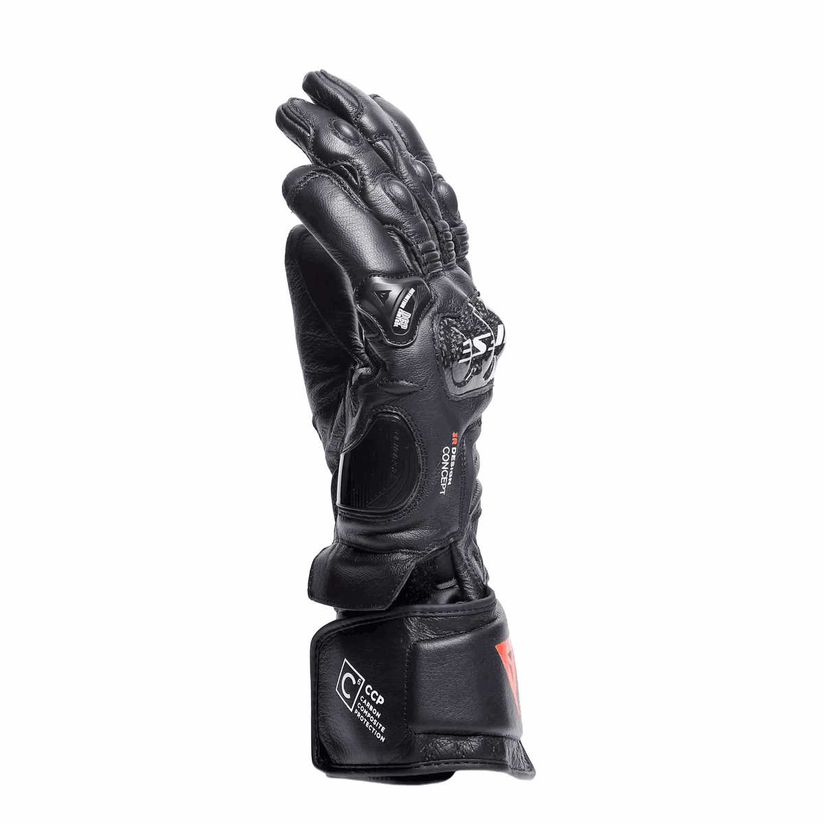 Luva Dainese Carbon 4 Longa Couro Preto