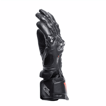 Luva Dainese Carbon 4 Longa Couro Preto