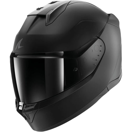 Capacete Shark D-Skwal 3 Blank SP Preto Fosco (Matt KMA)