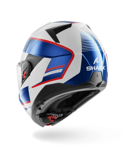 Capacete Shark Oxo Sikter Branco/Azul (WUB)