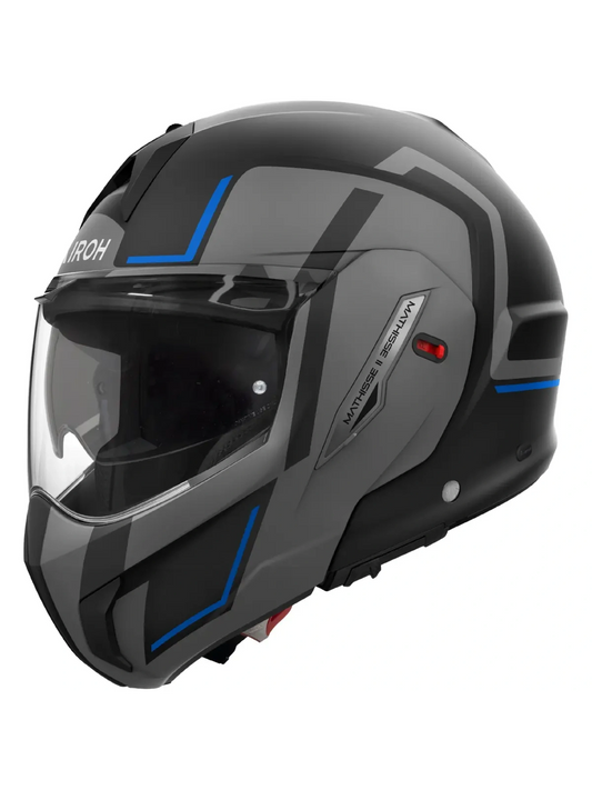 Capacete Airoh Mathisse Genius Azul Fosco