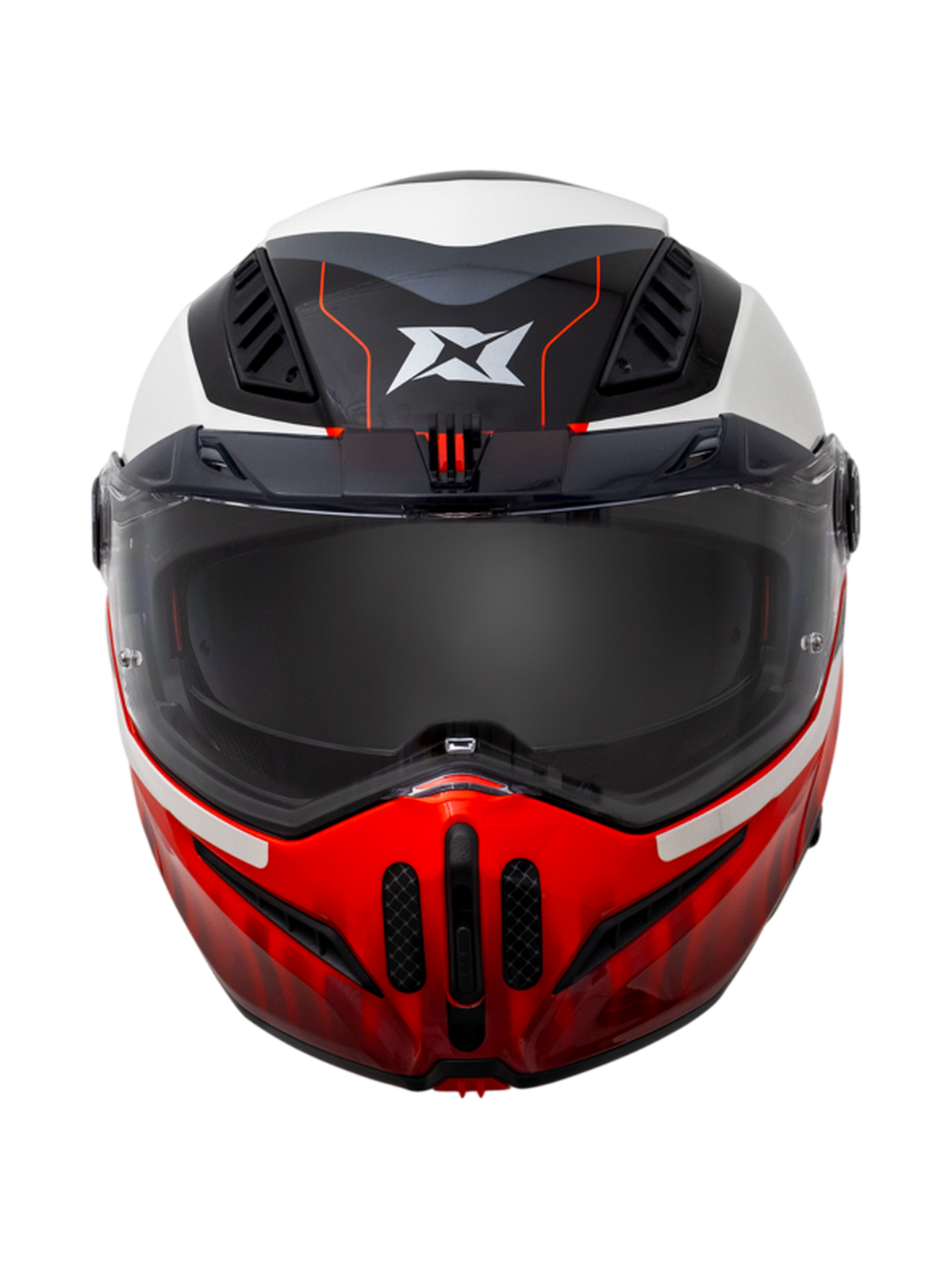 Capacete Axxis Ghostfighter Sv Grid Vermelho C5