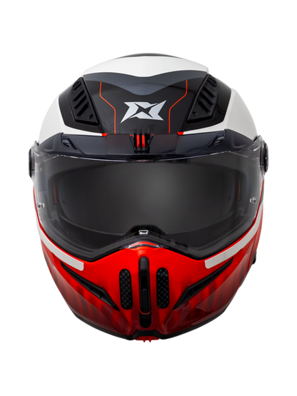 Capacete Axxis Ghostfighter Sv Grid Vermelho C5