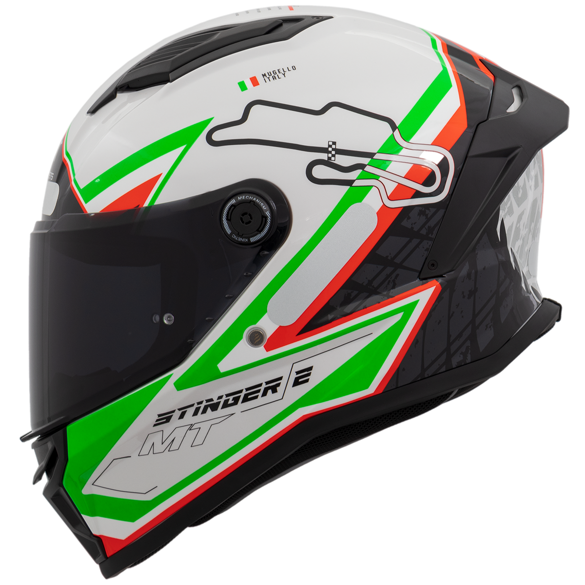 Capacete MT Stinger 2 Grand Prix Italia (A0)