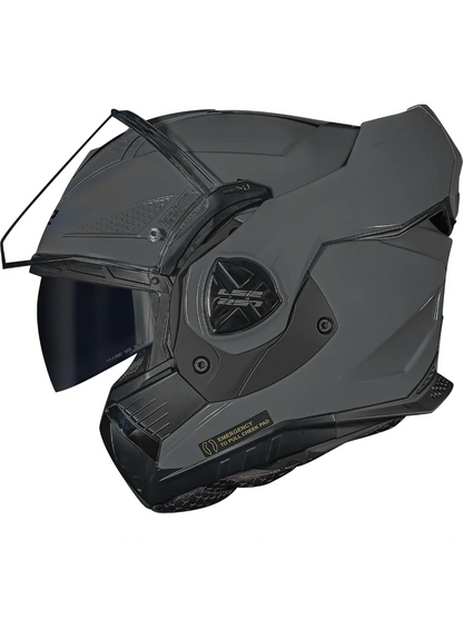 Capacete Ls2 Advant X Ff901 Monocolor Nardo Cinza