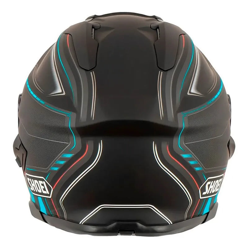 Capacete Shoei GT-Air 3 Discipline TC-2 - Pt/Azul/Verm