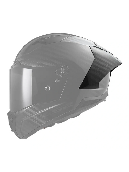 Aerofolio Spoiler LS2 FF805 Thunder Carbono Brilho