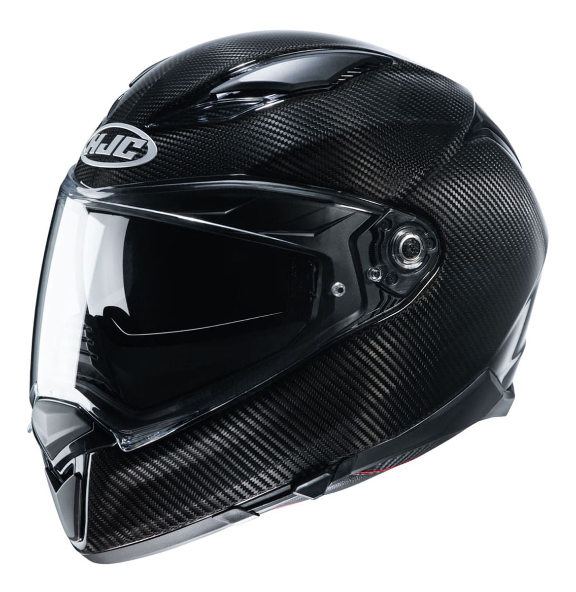 Capacete Hjc F70 Solido Carbono Preto