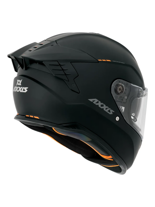Capacete Axxis Halk Sv Evo Solid Preto Fosco (A1)