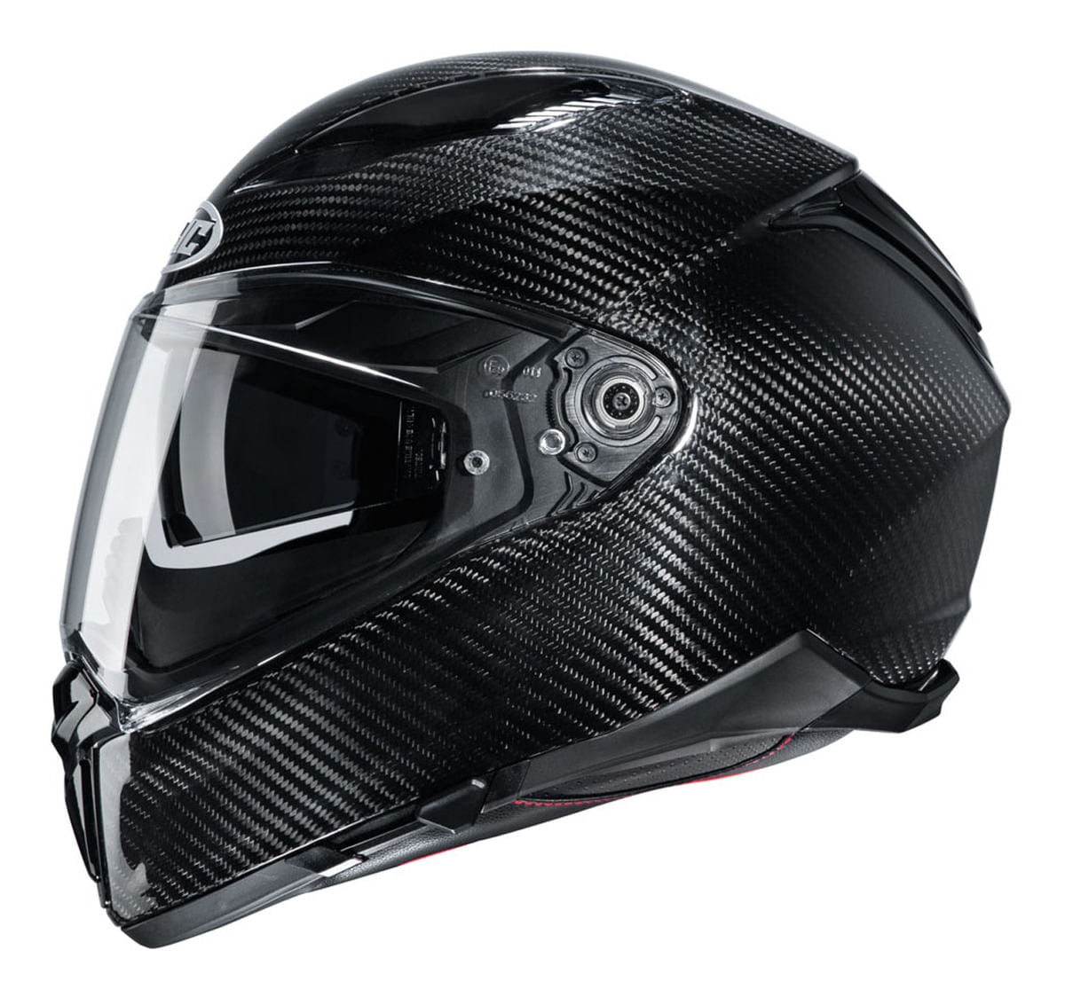 Capacete Hjc F70 Solido Carbono Preto