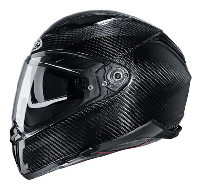Capacete Hjc F70 Solido Carbono Preto
