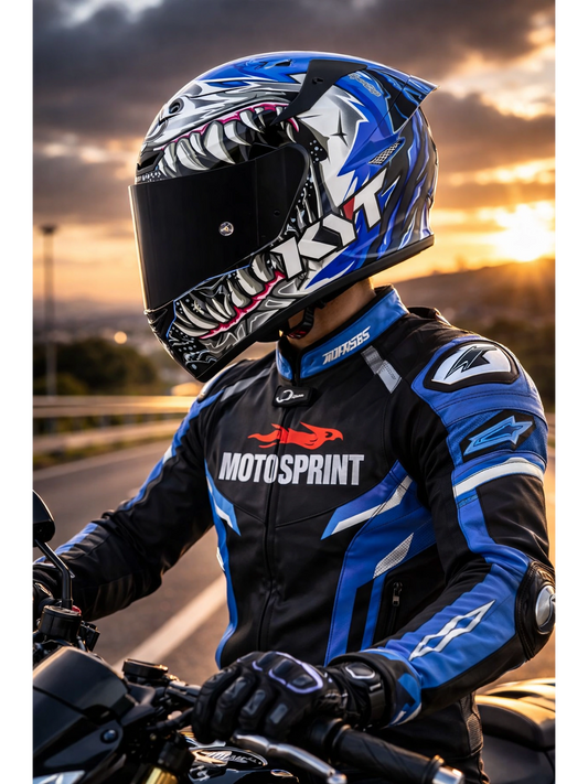 Capacete Kyt Tt Course Megalodon