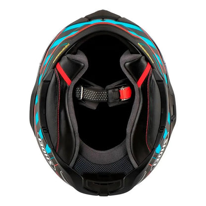 Capacete Shoei GT-Air 3 Discipline TC-2 - Pt/Azul/Verm