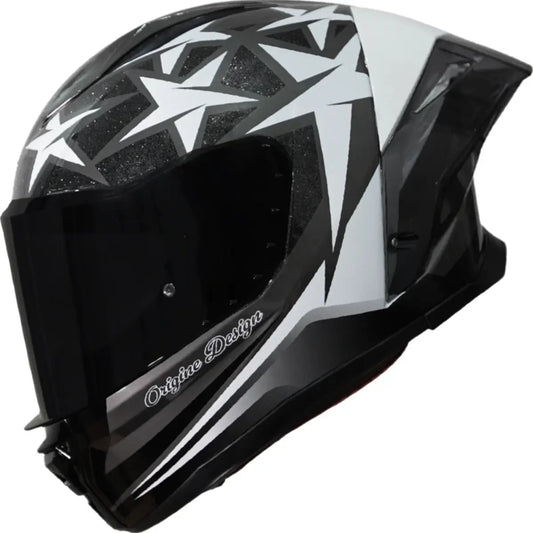 Capacete Origine Pista Star Branco/Preto
