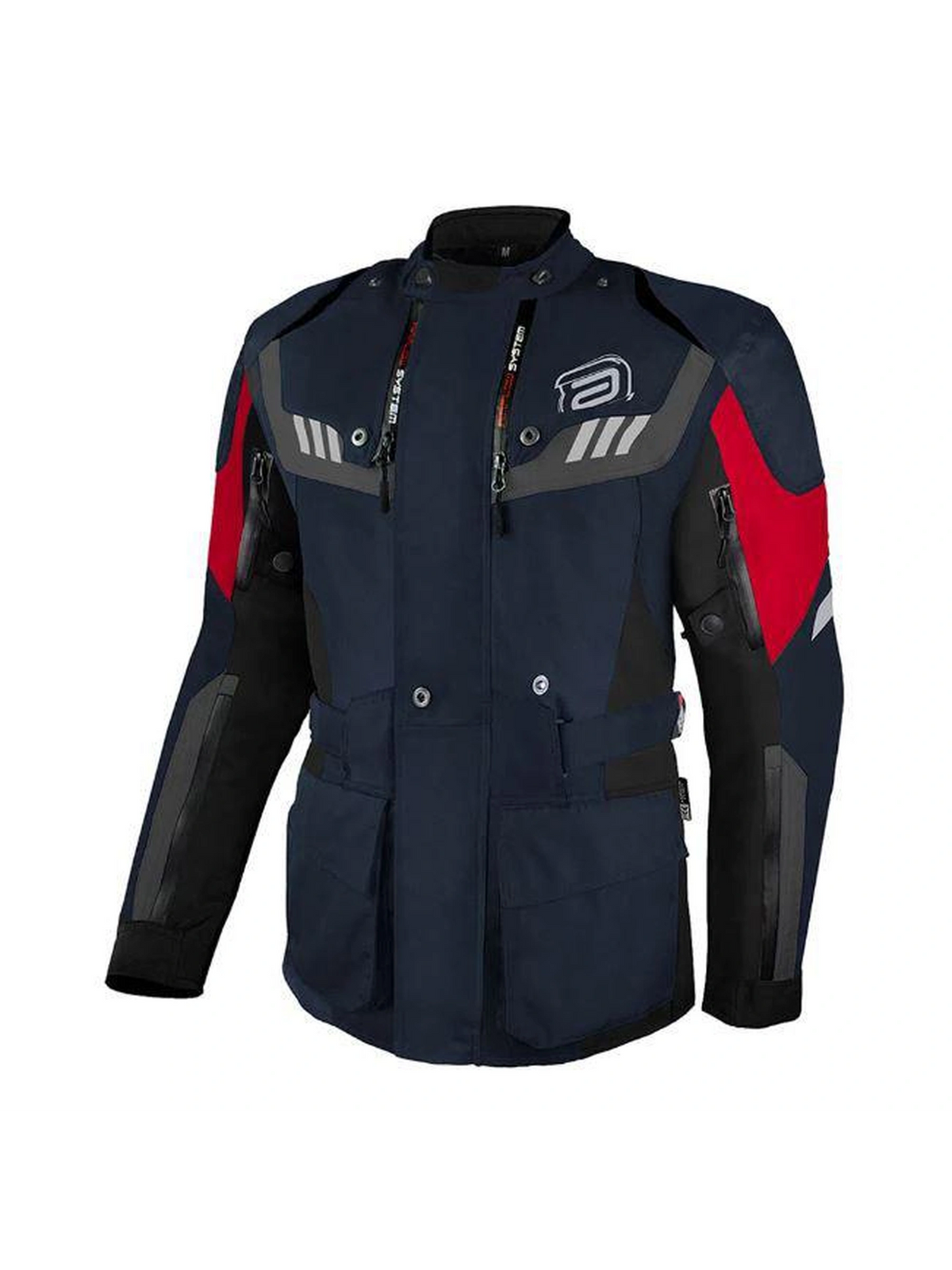 Jaqueta Asw Pangea Azul Vermelho