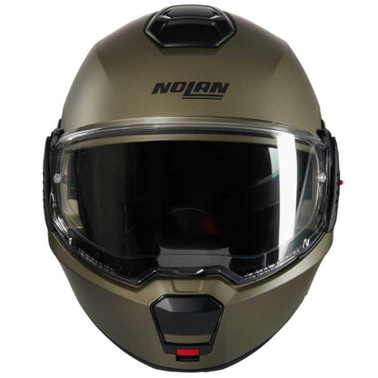 Capacete Nolan N120-1 Classic Nobile Pietra - Marrom Fosco
