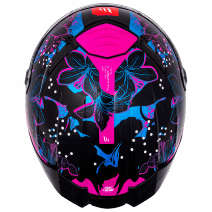 Capacete MT Thunder 4 Jungle Rosa (A8)