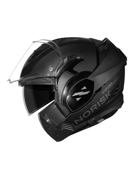 Capacete Norisk Avenger Monocolor Preto Fosco